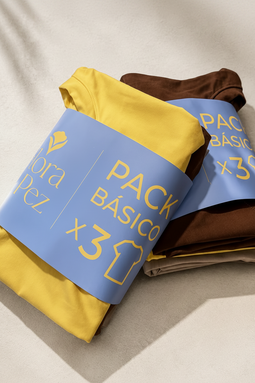 Pack Básicas x3 Trendy