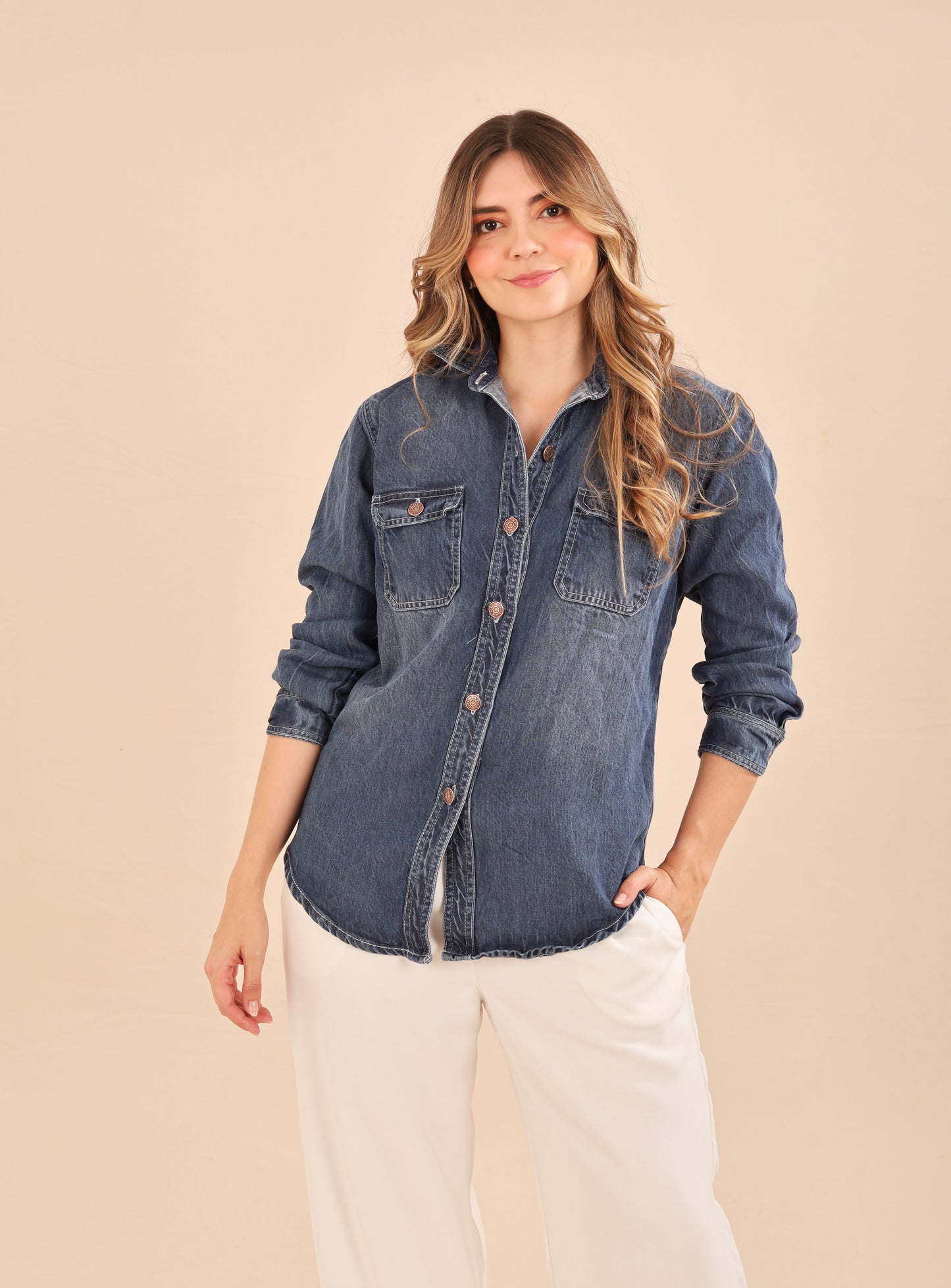 Chaqueta Denim Legacy Oscura