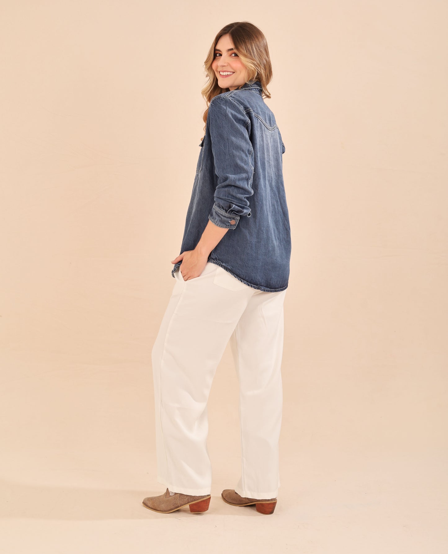 Chaqueta Denim Legacy Oscura