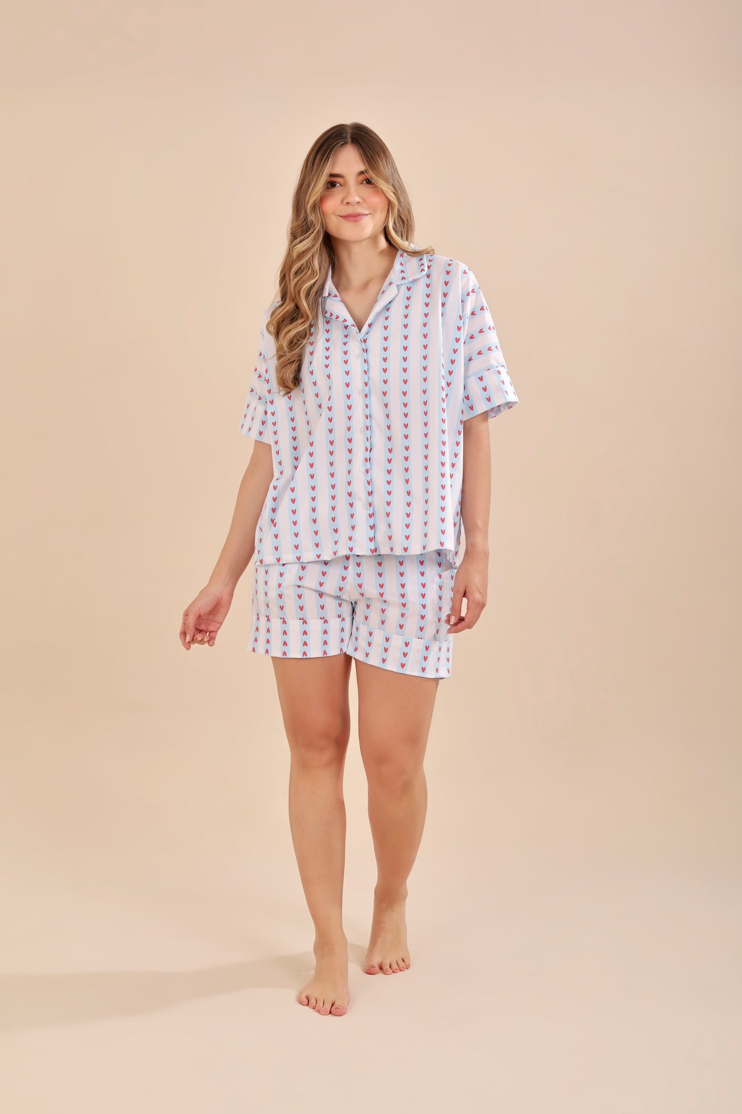 Pijama Mini Hearts Short
