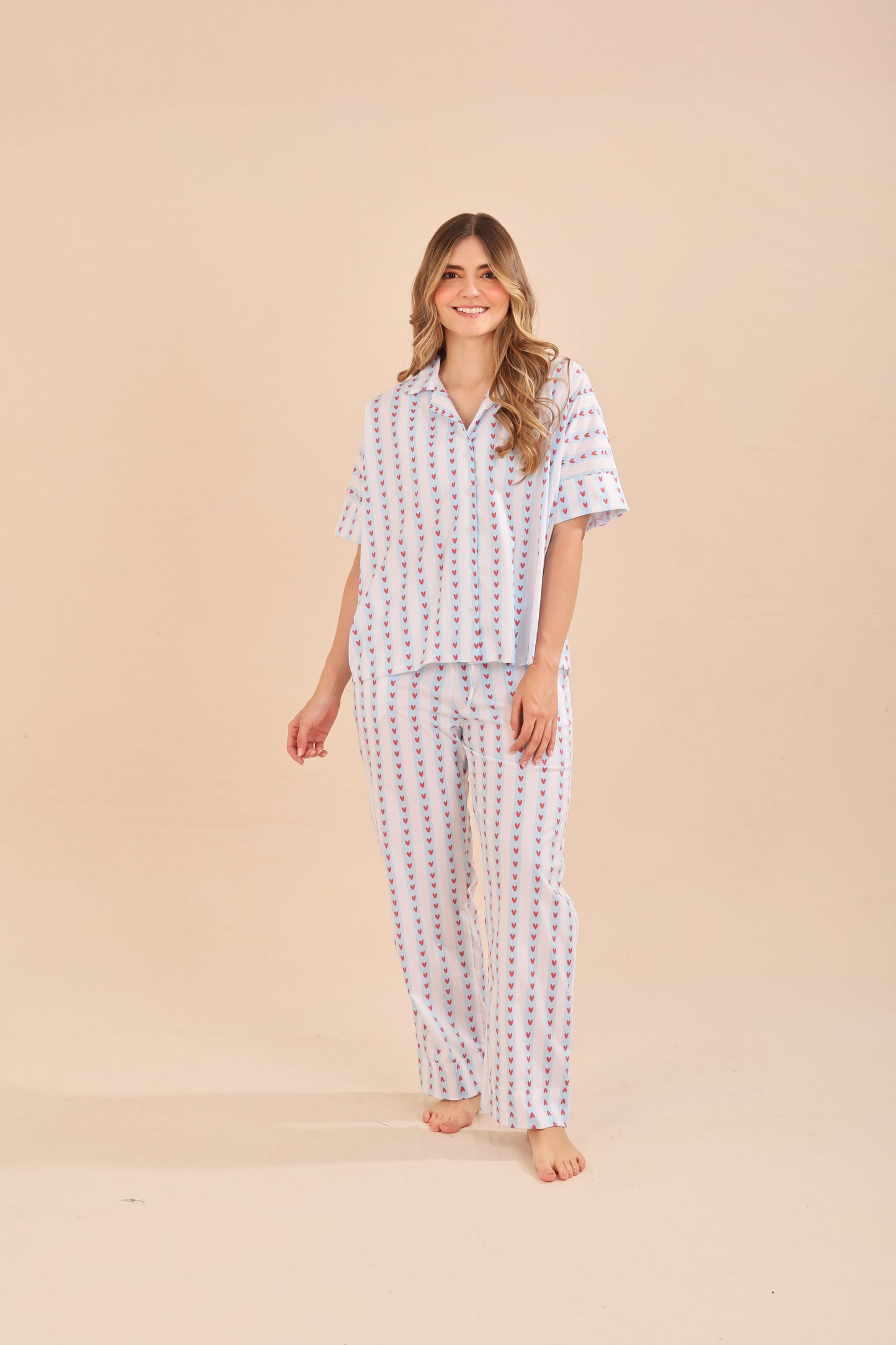 Pijama Mini Hearts Pantalón