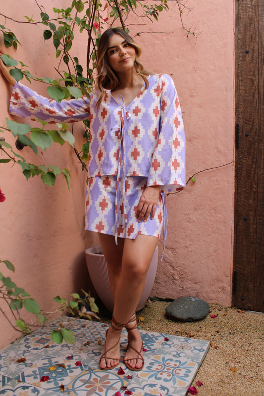 Camisa Lavanda